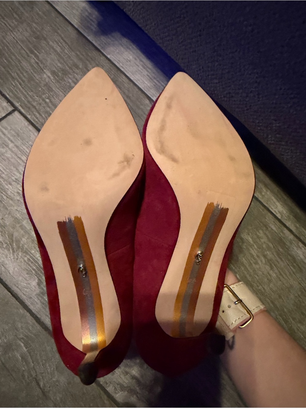 Sam Edelman Women's Hazel Pump, French Merlot - Picture 3 of 4